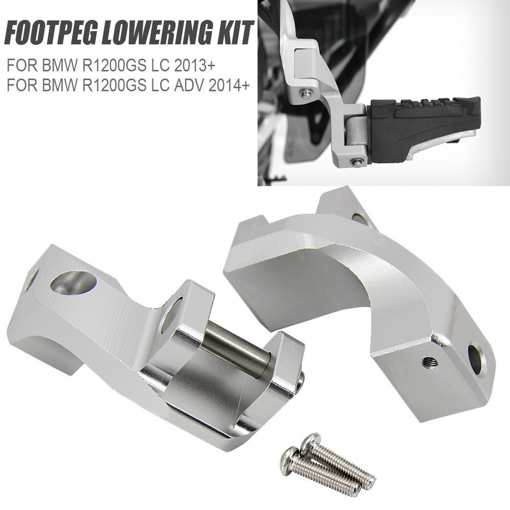 Suitable for Bmw R1200Gs R1250Gs Advs1000Xr Motorcycle Accessories Passenger Pedals to Reduce Feet