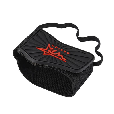 Motorcycle riding shift brake shoe cover road off-road racing pad PVC outdoor protective gear brake cover (Motorcycle Safety Supplies) - black