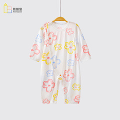 Summer Baby Bodysuit for Newborns, Onesies for Infants, Baby Outfits, Crawling Suit, Long-Sleeve Boneless Baby Clothes