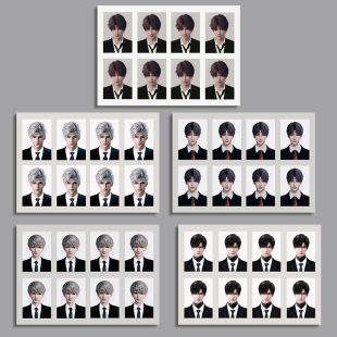 Love and Deep Space 1-inch ID Photo Postcard Collection Qi Yu Shen Xing Back to Li Shen Qin Che Print Surrounding