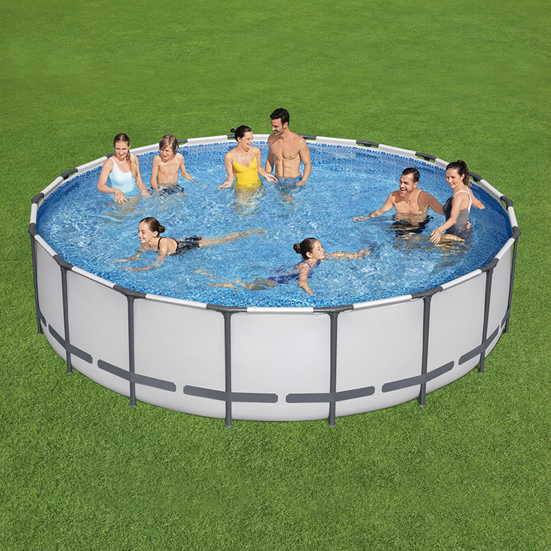 Bestway56420 ronda soporte adulto piscina al aire libre niños grandes soporte piscina estanque de peces
