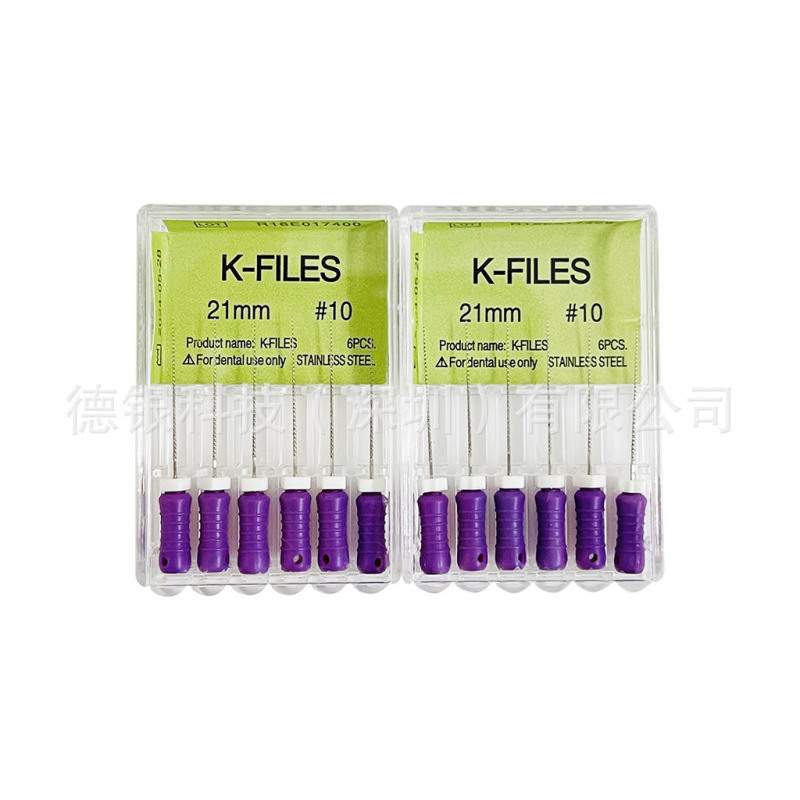 歯科用Kファイル 根管ファイル ステンレスHファイル Rファイル ハンドK型拡張針 K-FILES 手動根管ファイル|undefined