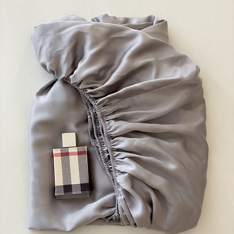 60 LF grade Lanjing Tencel single bed hat simple plain color single double home Simmons mattress protection cover wholesale