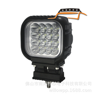 48W Work Light Led Off-Road Vehicle Light Roof Light Led Marine Search and Rescue Light Engineering Vehicle Light Bumper Light