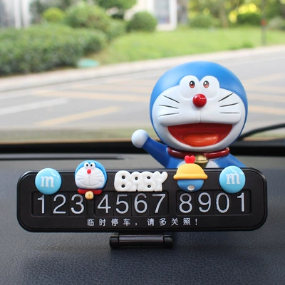 Nömrəli dayanma kartı – Ornaments - black-parking-card-station-cat