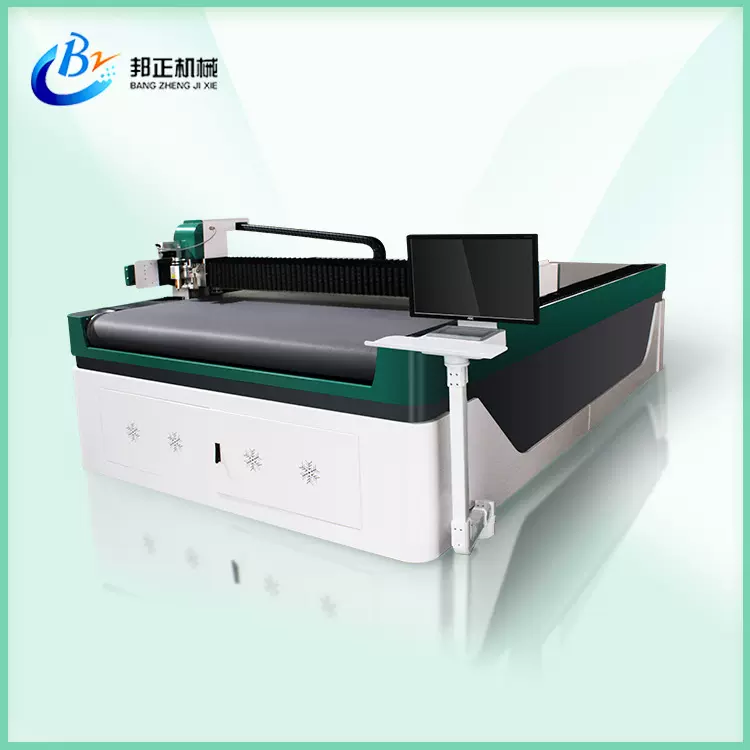 全自动切割机 多层皮料切割机 振动刀切割机 邦正机械 智能裁床