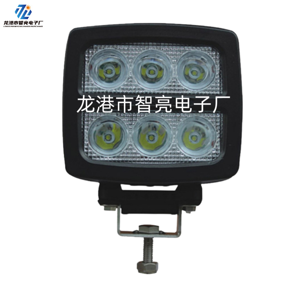 60W Explosion-Proof Spotlight Ultra-Bright Forklift Light Excavator Driving Headlight Led Work Light Harvester Engineering Vehicle Lighting
