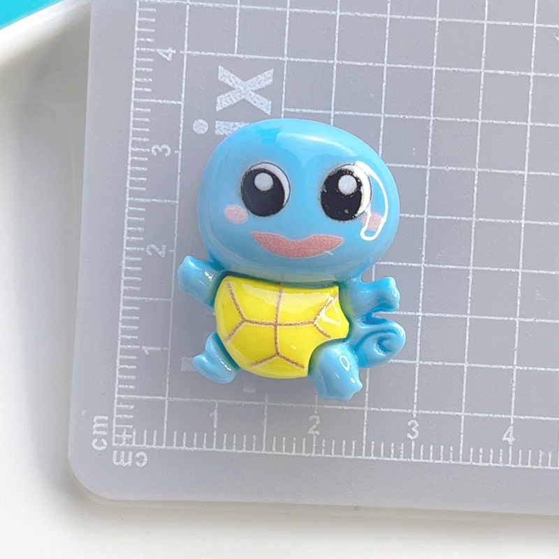 かわいい漫画ジャニータートルピカdiyクリームゴム携帯ケース靴バックルヘアピン樹脂アクセサリー卸売り|undefined