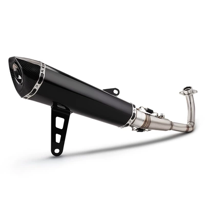 pipe and tail muffler | Motorcycle exhaust pipe