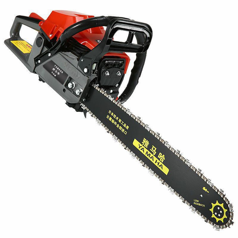 雅马哈油锯手持大功率伐木锯多功能进口链条汽油锯小型家用砍树机