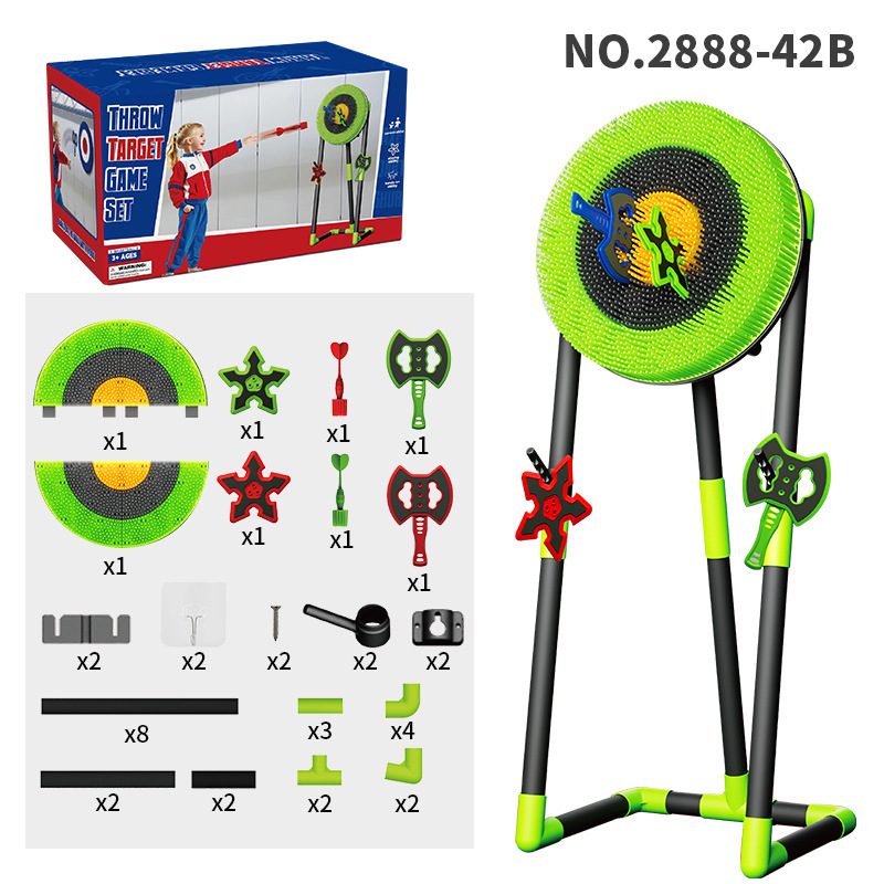Juguetes de lanzamiento para niños con soporte con hacha para indoor y al aire libre lanzamiento de objetivos de exportación transfronteriza