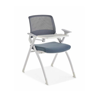 Sy-618 Guangdong Patented Training Chair White Frame High-End Folding Conference Chair with Writing Board Shenzhen Dongguan