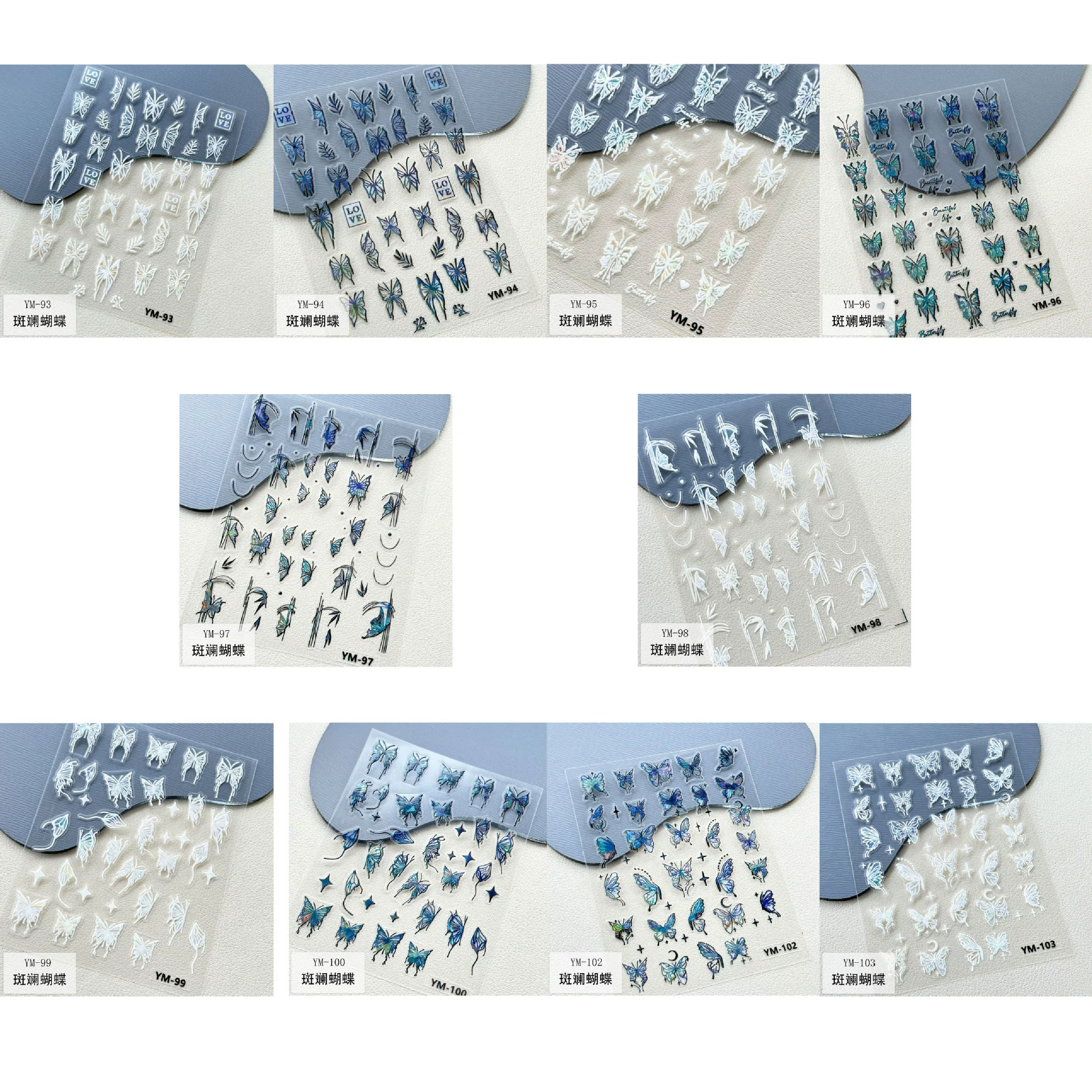 Детские рельефные наклейки для ногтей на заказ небольшие партии 3D 5D для взрослых ногтей наклейки на заказ UV печать ручная наклейка