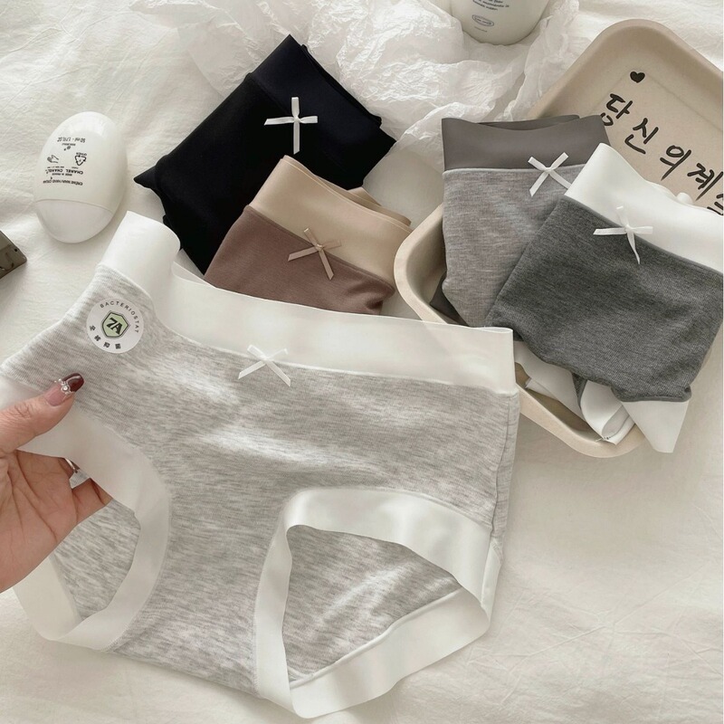 Main Comfortable Advanced Color Class A Lycra Cotton Full Pants 7A Bacteriostatic Mid-Waist Underwear Cotton Crotch Traceless Women's Briefs Main Comfortable Advanced Color Class A Lycra Cotton Full Pants 7A Bacteriostatic Mid-Waist Underwear Cotton Crotch Traceless Women's Briefs