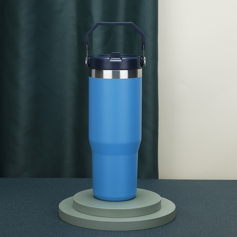 Stanley portátil taza de coche portátil cerveza de mantenimiento en frío lata 304 taza de vacío de acero inoxidable taza de helado de gran capacidad