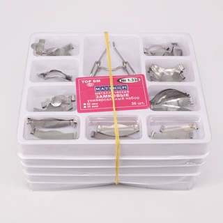 量大从优牙科豆瓣成型片不锈钢成型片牙科材料齿科材料 型号齐全