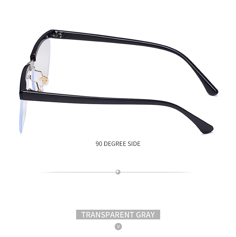 2021新款黑道传奇汤姆哈迪同款半框眼镜可配度数近视防蓝光WY12详情48