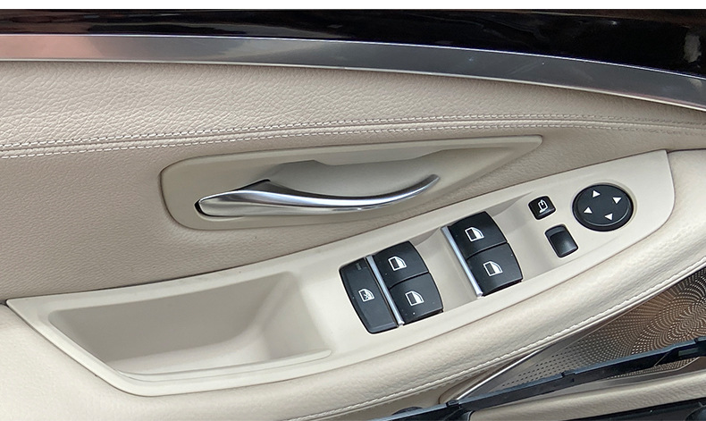 Suitable for 10-17 Bmw 5 Series Handle Four-Piece Set 5 Series Door Handle Inner Handle Right-Hand Drive Door Armrest