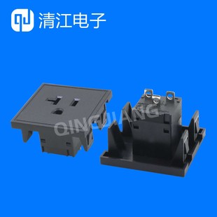 50*50 U.S. gauge socket 20A 125V3 hole U.S. row AC power socket U.S. standard Japanese gauge seat