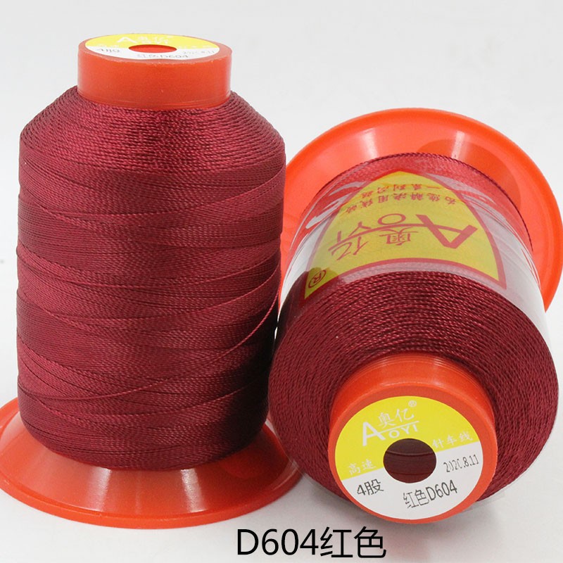 4가닥 빨간색 D604