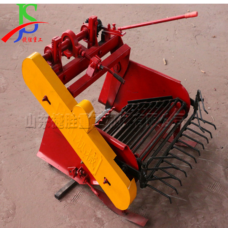 10-18马力牵引花生收获机 砂壤土花生地收获机 花生荚果收果机