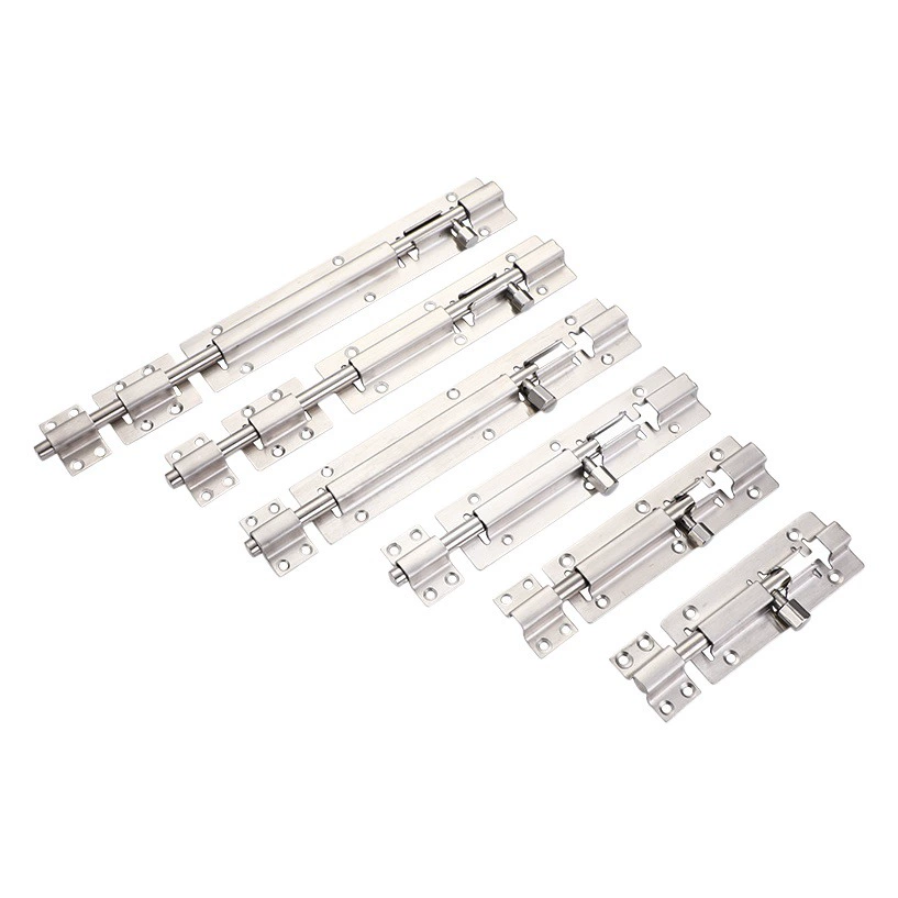 Болт из нержавеющей стали 304 Украшение дома Дверь и окно Противоугонная Пряжка Старый дверной болт Пряжка для унитаза Открытый квадратный китайский болт