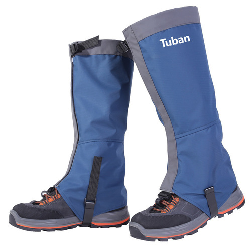 Snow cold-proof leggings, outdoor leggings, hiking and mountaineering leggings, trouser legs, anti-dirty, waterproof, sandproof and rain-proof footwear