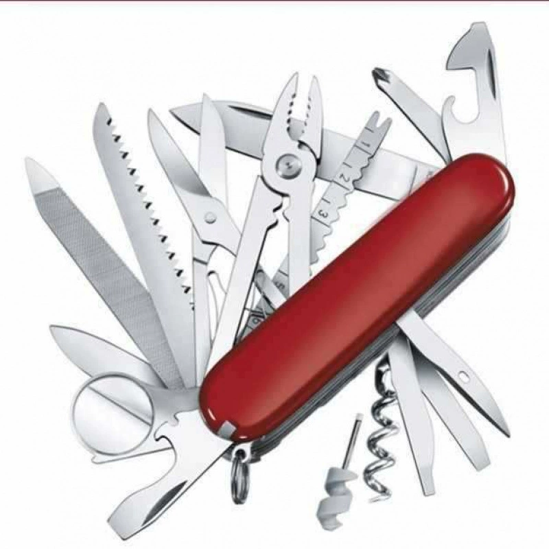 Folding universal travel tools set, pocket knife, Switzerland