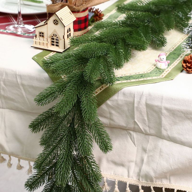 Amazonの人気のヨーロッパとアメリカのクリスマス装飾籐クリスマスシーンレイアウトホームホリデーハンギングデコレーション卸売|undefined