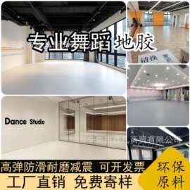 专业舞蹈地胶室内环保芭蕾街舞中国舞pvc塑胶地板