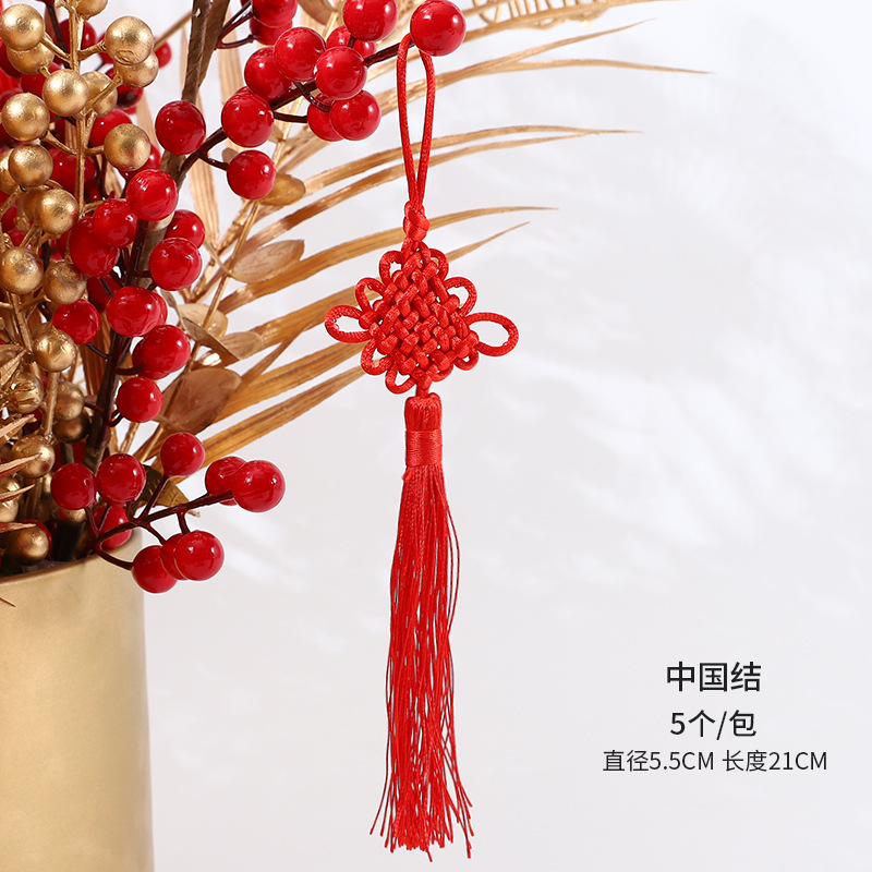 2025 Año Nuevo, Año de la Serpiente, Colgante de linterna Koi, Cubo de bendición, Colgante de flor de Año Nuevo, Accesorios portátiles, Materiales de decoración de floristería