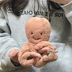 小さなタコ人形ピンクパープルぬいぐるみソフトぬいぐるみベビードールなだめるギフト