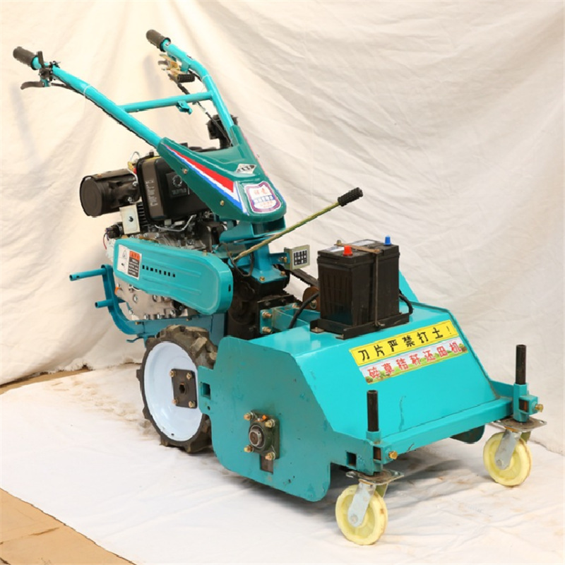 源头工厂自走式割草机 荒草清理割草粉碎机 大马力柴油碎草还田机