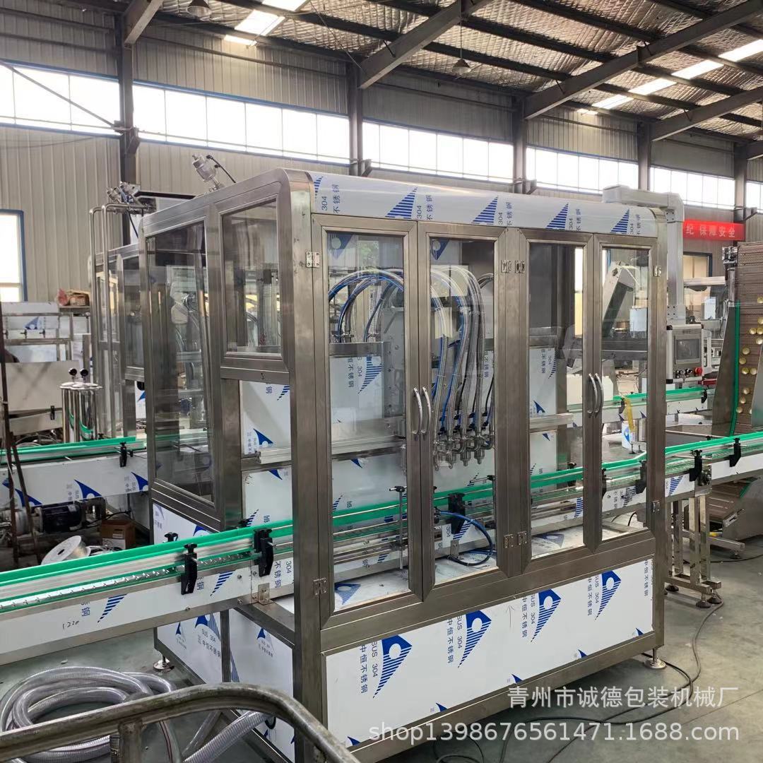 农药灌装机  全自动柱塞灌装机  液体肥  叶面肥自动灌装生产线