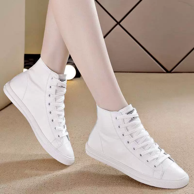 Белые туфли для женщин 2025 новые туфли для женщин универсальные студенческие белые туфли для студенток кроссовки в корейском стиле для женщин модные