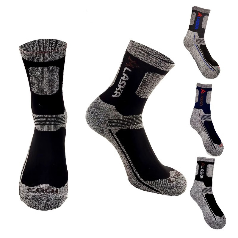 Zhuji Cross-Border Mountaineering Sports Socks Men's Running Sweat-Absorbent Quick-Drying Mid-Calf Socks Wholesale Zhuji Cross-Border Mountaineering Sports Socks Men's Running Sweat-Absorbent Quick-Drying Mid-Calf Socks Wholesale
