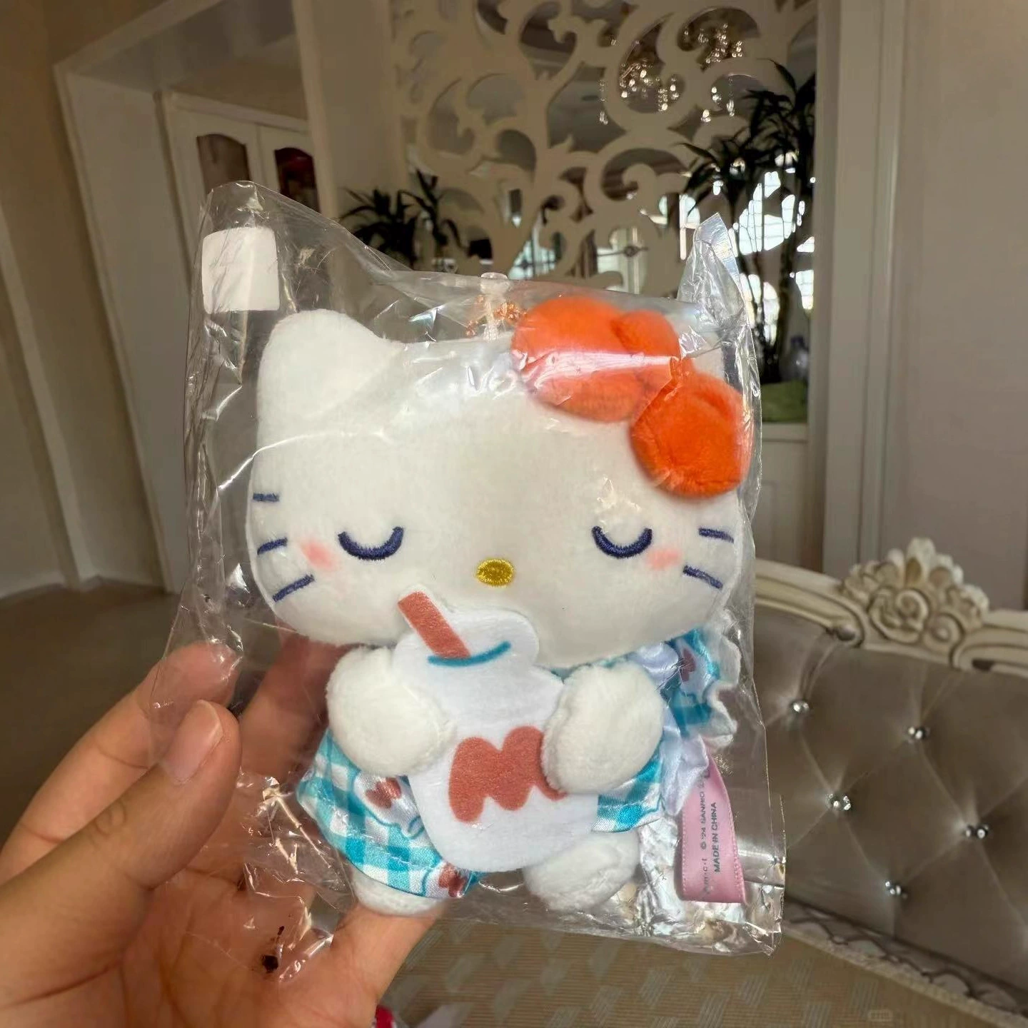 Acasa] Санрио Выставка CHARACTERS Совместная иллюстрация Kitty Melody Culomi подвеска для сумки