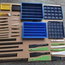 锡膏搅拌刀塑料调油调墨刀树脂四色SMT除胶浆刮刀印刷机清洁铲刀