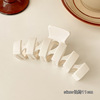 Acrylic hairgrip, big crab pin, hair accessory, shark, hairpins, simple and elegant design, South Korea, wholesale