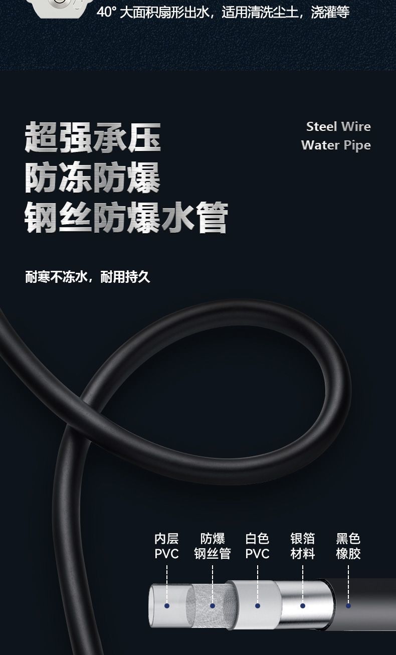 Weilan Ultra-High Pressure Cleaning Machine Industrial Grade Powerful Floor Washing Car Washing Machine Water Gun Commercial Car Wash Shop Farm
