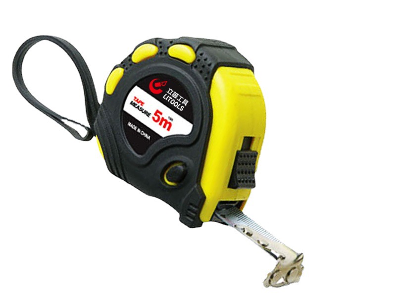 厂家供应卷尺带手扣带 钢卷尺 耐磨耐摔钢卷尺 方便携带 五金工具