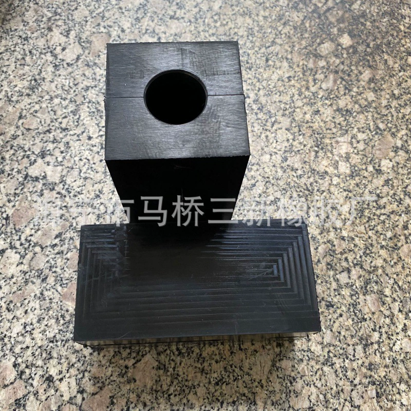 Прямоугольная резиновая прокладка мост тяга черный резиновый блок мост буфер резиновая прокладка резиновый коврик