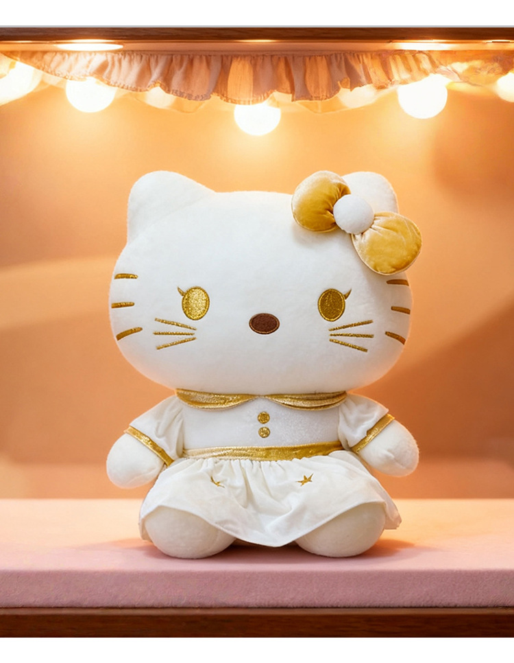 三丽鸥鎏金KT猫