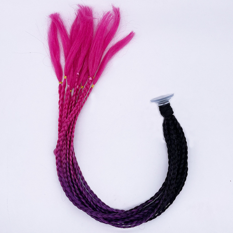 블랙 + 다크 퍼플 + 로즈 레드