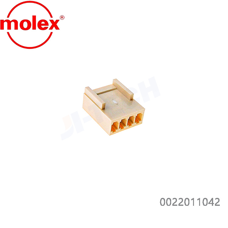 MOLEX4-矩形连接器-外壳-天然-0.098"（2.50mm）  002201104