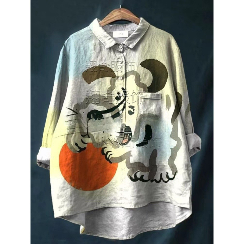 2025 ホットスタイル夏の女性の新しいアマゾン AliExpress ルーズプリントラウンドネックカジュアル大きいサイズの女性の Tシャツ|undefined