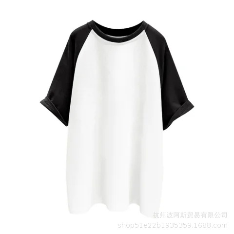 200g short sleeve black and white