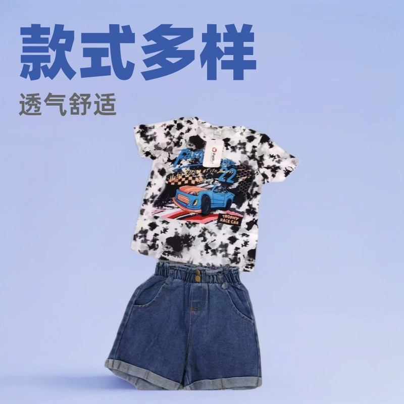 PatPat Разное 2/3 шт. Комплект весна-лето для девочек мальчиков внешняя торговля детская одежда оптом toddler sets