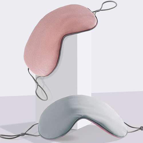 Women's Dual-Sided Eye Mask - Simple, Lightweight, No Pressure on Eyes, Clip-On Design, Breathable, Comfortable for Sleeping, Fatigue-Relieving Eye Mask