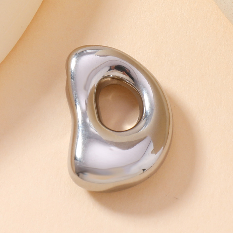 Colgante de estilo europeo y americano de acero inoxidable mini burbuja colgante de letras inglesas accesorios DIY joyas